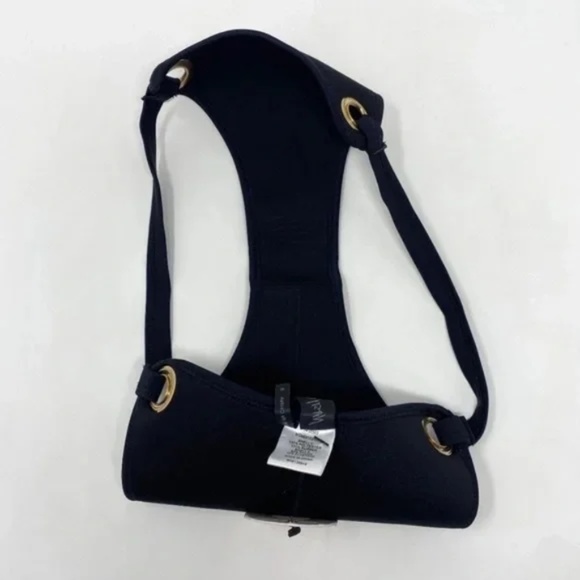 Nasty Gal Womens In Hot Water Scuba Bikini BOTTOM ONLY In Black Sz Small - Picture 8 of 13